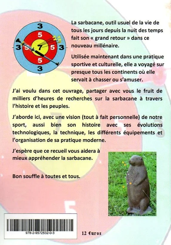 la sarbacane, le livre