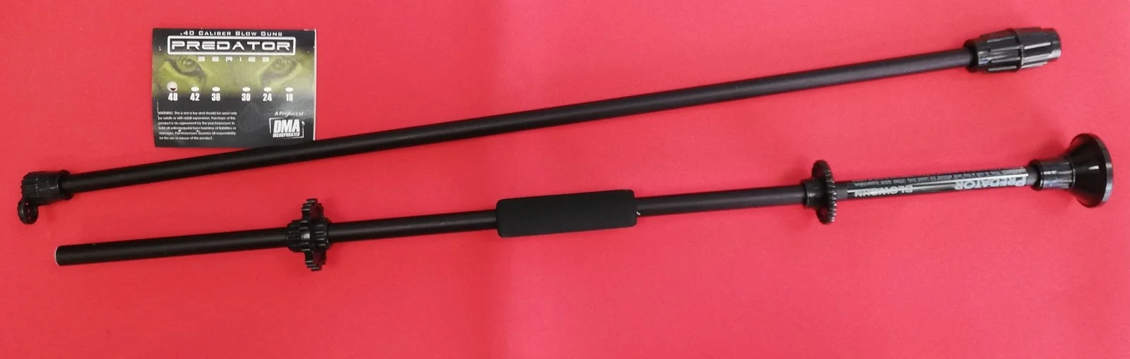 Sarbacane 48" schwarz 2 Teile