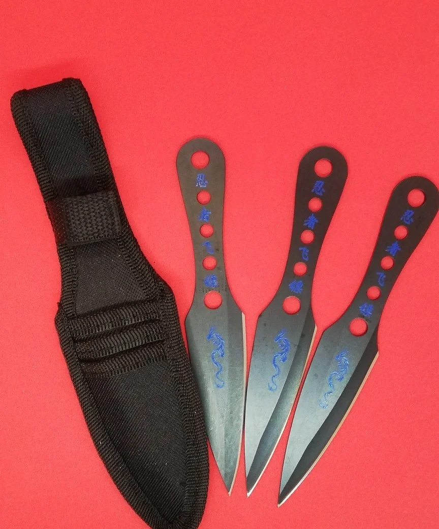 Set de 3 couteaux dragon