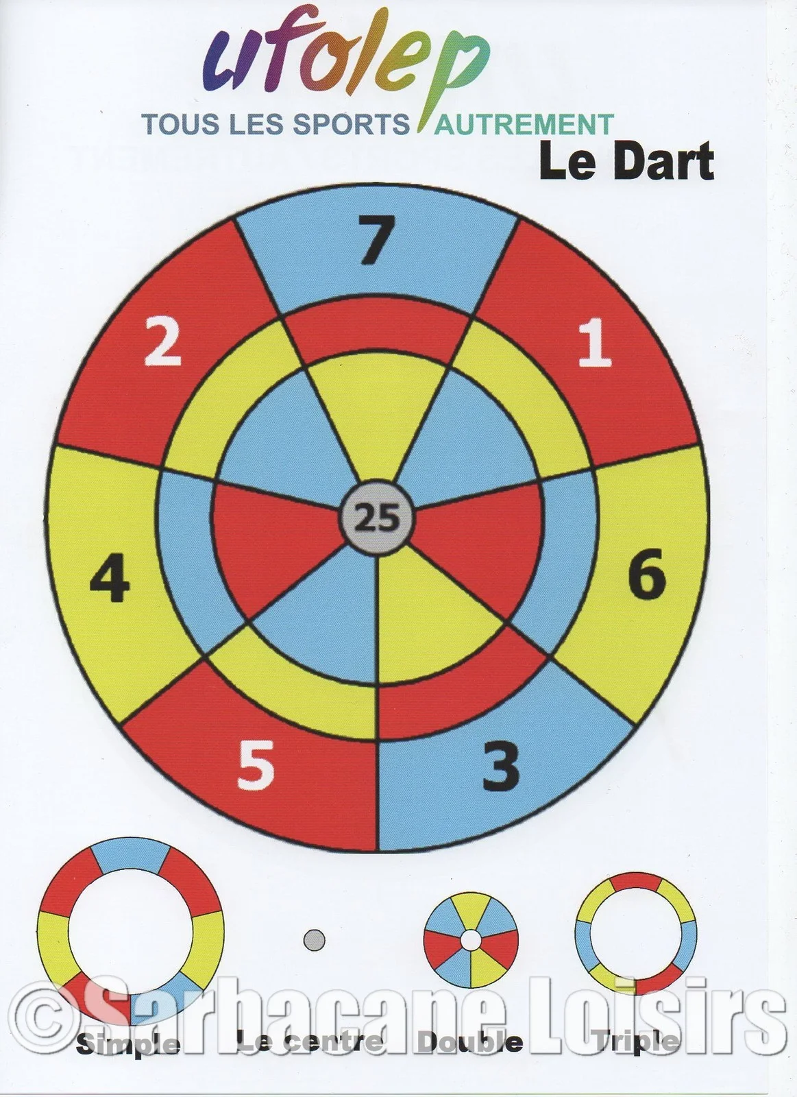 Blason officiel Ufolep